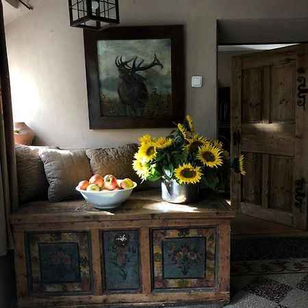 Zimmer In 400 Jahre Alten Bauernhaus Anif Buitenkant foto