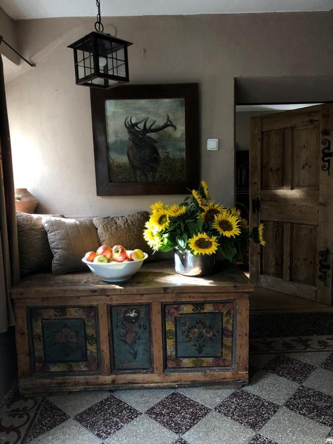 Zimmer In 400 Jahre Alten Bauernhaus Anif Buitenkant foto