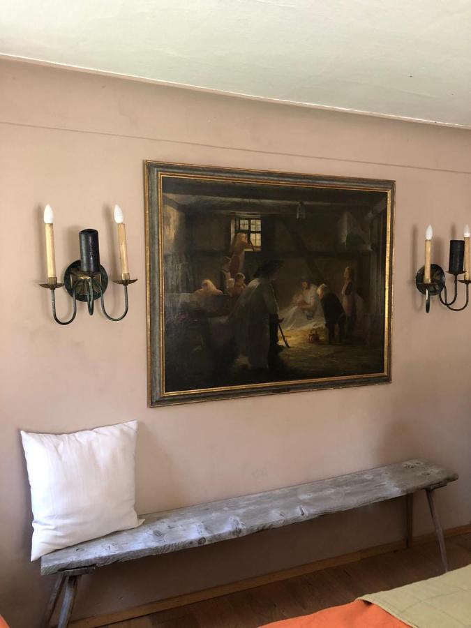Zimmer In 400 Jahre Alten Bauernhaus Anif Buitenkant foto